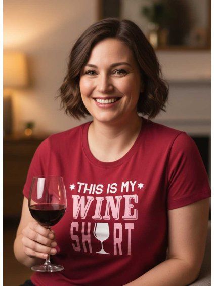 Dámské tričko Wine shirt