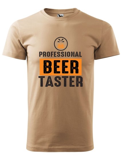 Pánské tričko s potiskem Beer taster