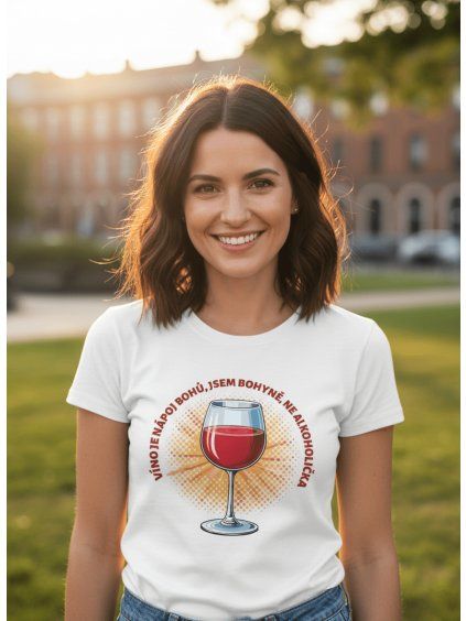Dámské tričko pro vinařky