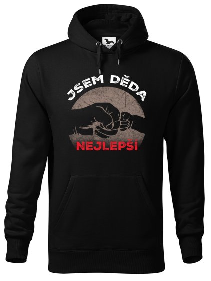 Pánská mikina s potiskem Jsem nejlepší děda