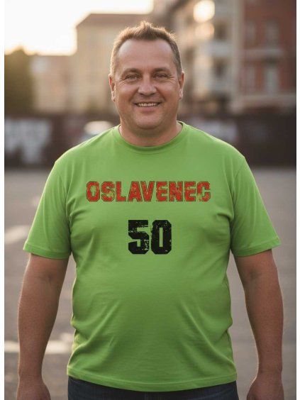 Pánské tričko oslavenec 50