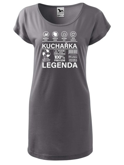 Dámské tričko/šaty Kuchařka legenda