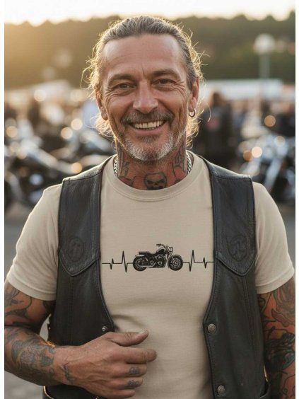 Pánské tričko moto tep