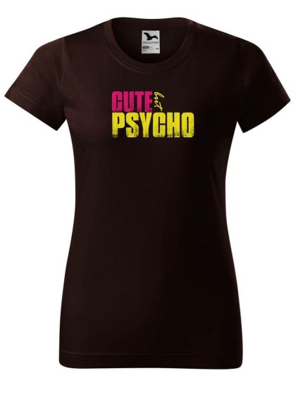 1962 10 damske tricko s potiskem cute but psycho