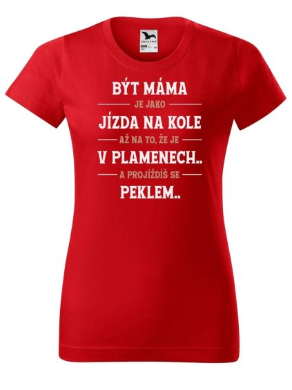 2013 5 damske tricko s potiskem byt mama