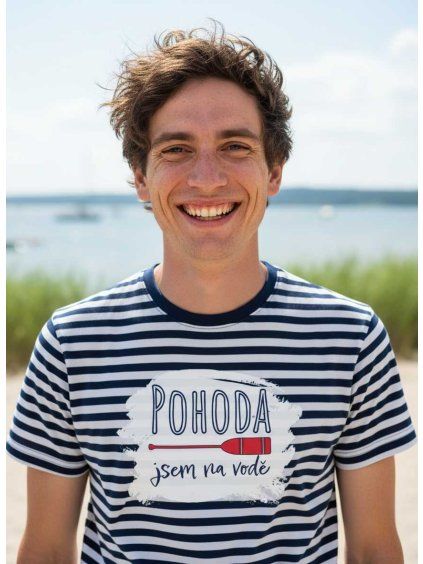 Pánské vodácké tričko Pohoda jsem na vodě