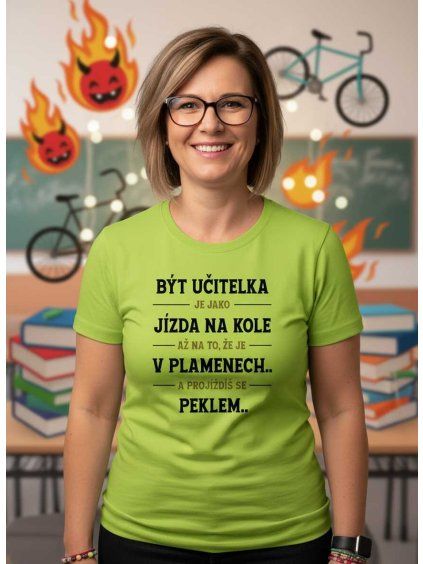 Dámské triko být učitelka