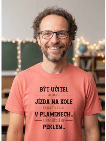 Pánské tričko být učitel