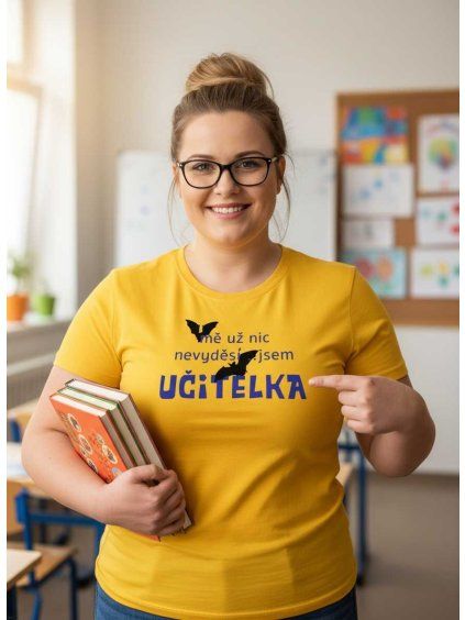Dámské tričko pro paní učitelku