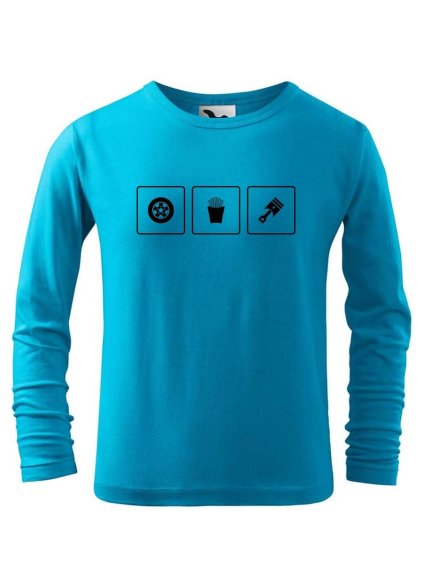 2127 8 detske triko auta a hranolky