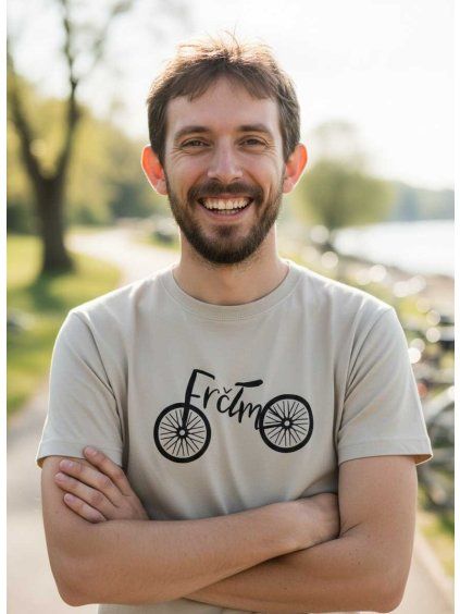 Pánské tričko pro cyklistu Frčím