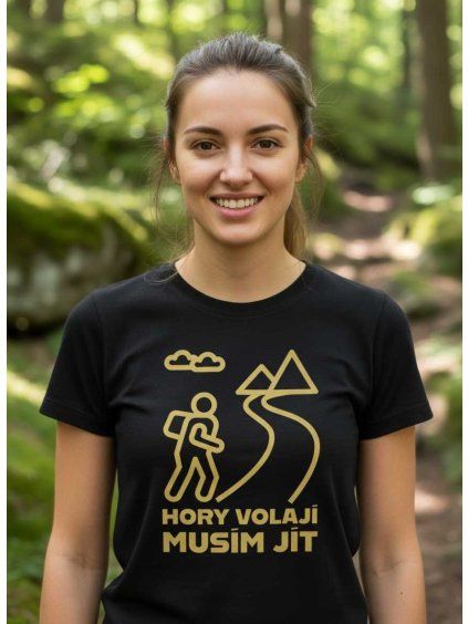 Dámské tričko hory volají