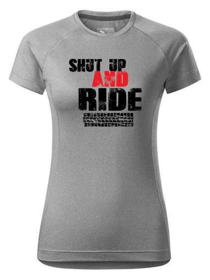 2217 5 damske funkcni tricko shut up and ride