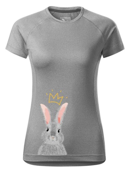2265 7 damske funkcni tricko kralik s korunkou