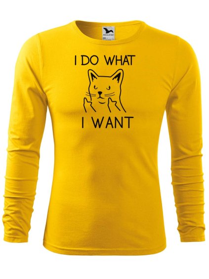 fit pánský i do what i want žlutá