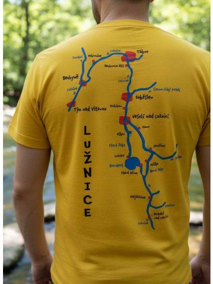 Vodácké tričko Lužnice