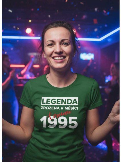 Dámské tričko legenda zrozena