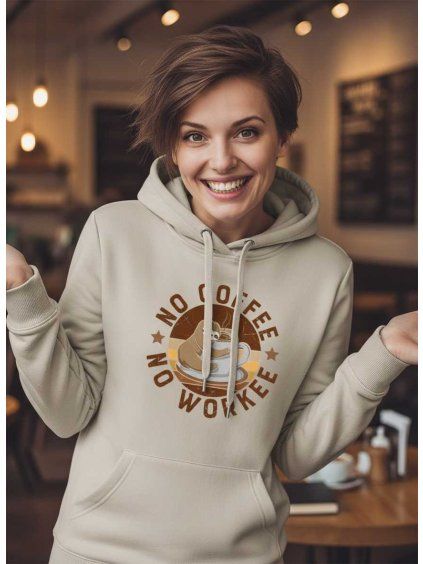 Mikina No coffee no workee