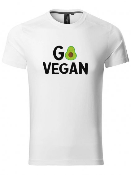 Pánské tričko Go vegan