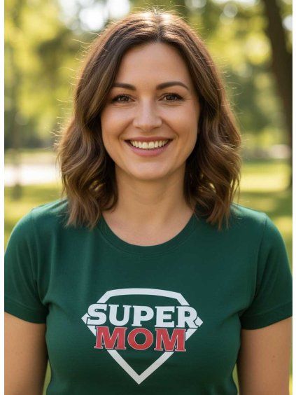 Dobrý triko dámské tričko super mom