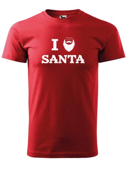 2811 2 panske vanocni tricko s potiskem santa