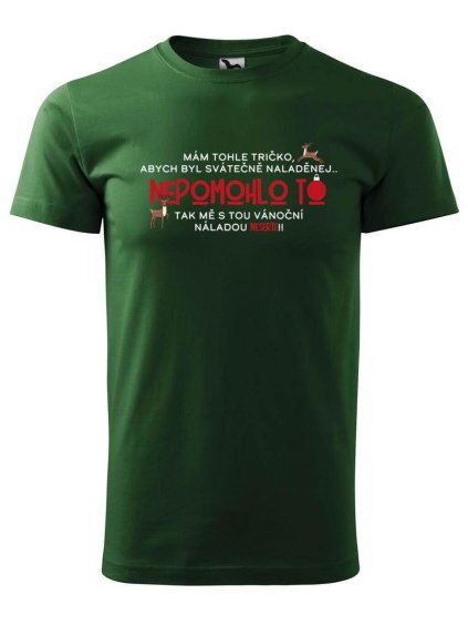 3123 3 panske tricko s potiskem svatecne naladenej
