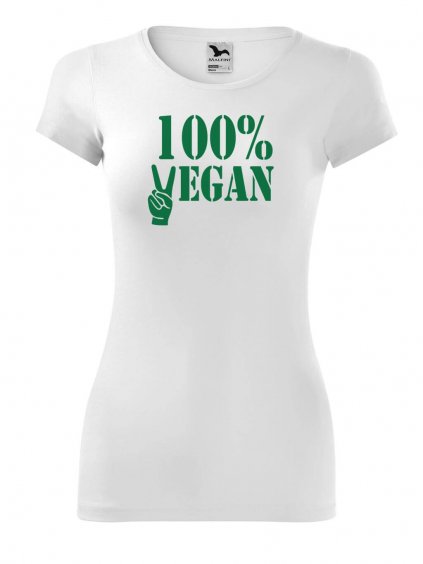 Dámské tričko 100% vegan