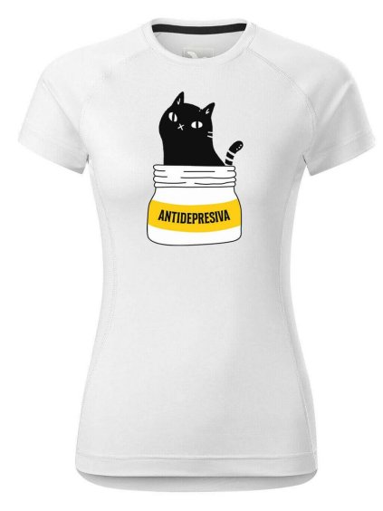 3894 1 damske funkcni tricko s kockou antidepresiva