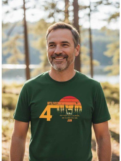 myslivecké tričko 40