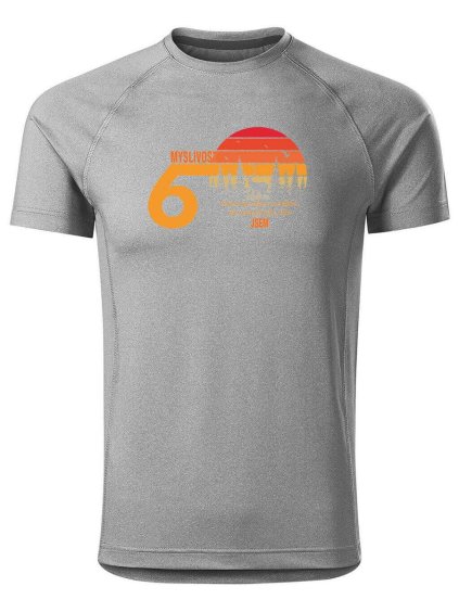 4056 6 panske funkcni tricko s potiskem 60 let myslivost