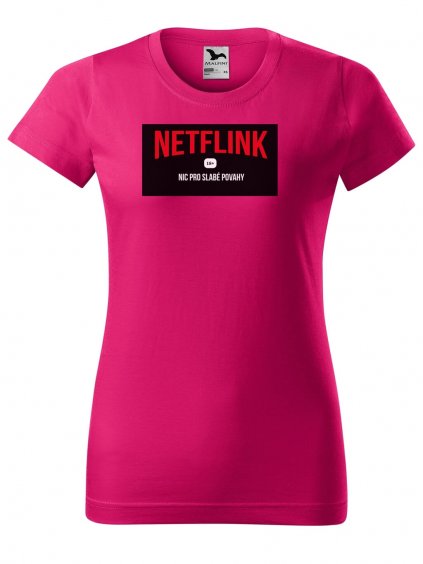 Vtipné dámské tričko NETFLINK