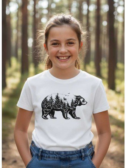 Dětské tričko mědvěd