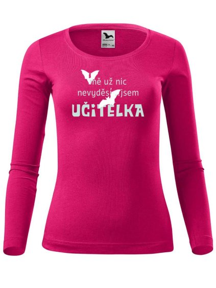 4770 7 damske triko s potiskem jsem ucitelka