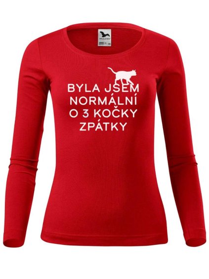 4809 2 damske triko s potiskem byla jsem normalni