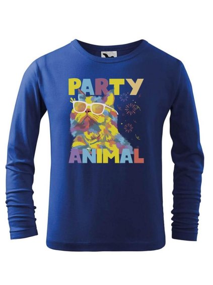 4932 4 detske triko a potiskem party animal