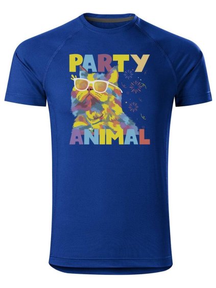 4938 4 panske funkcni tricko s potiskem party animal