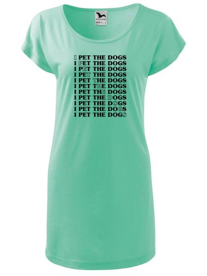 4986 5 damske tricko saty i pet the dogs
