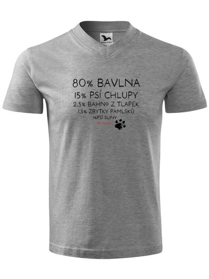 5154 5 panske v tricko s potiskem bavlna chlupy bahno