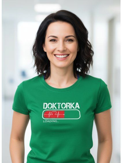 Dobrý triko dámské tričko doktorka loading