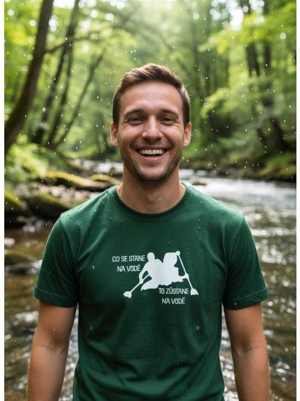 Co se stane na vodě vodácké tričko