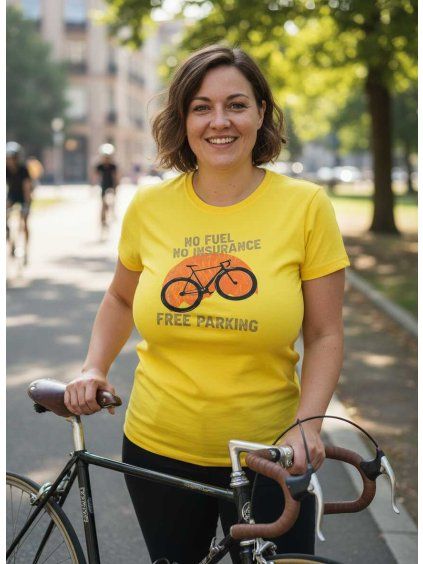 Dobrý triko dámské tričko pro cyklistku
