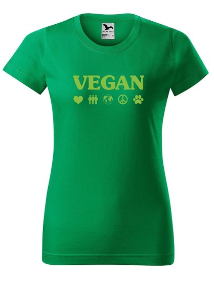 5554 24 damske tricko s potiskem vegan symboly