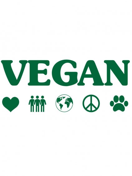 vegan znaky