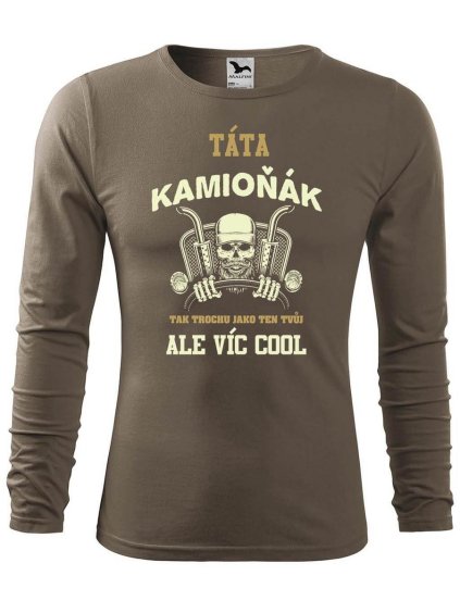 5739 panske bavlnene triko tata kamionak