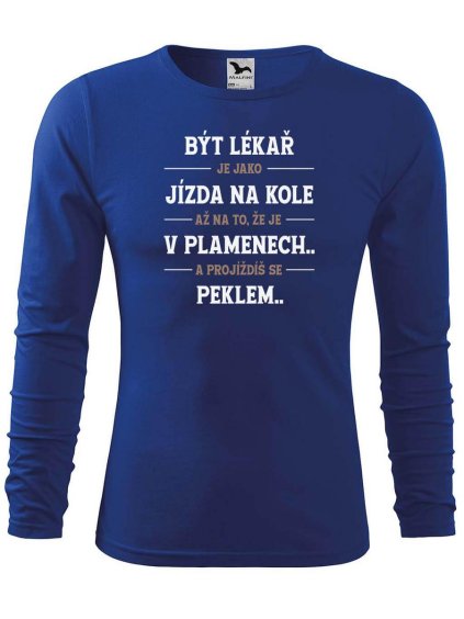 6573 6 panske bavlnene triko byt lekar