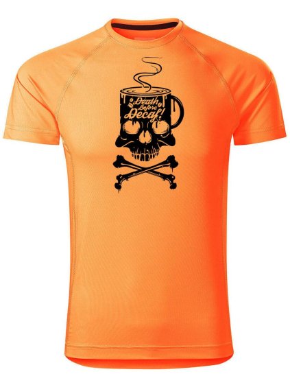 6723 5 panske funkcni tricko s potiskem decaf