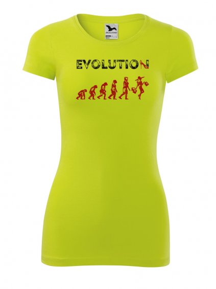 Dámské tričko Evoluce nákupy