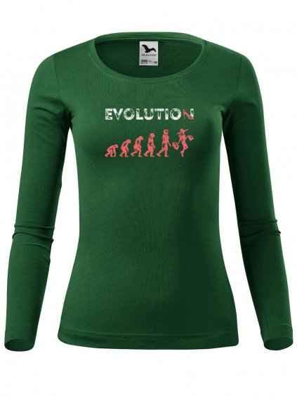 Dámské bavlněné triko Evoluce nákupy