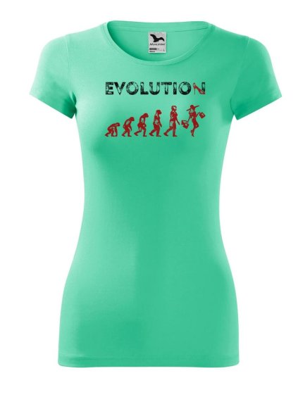 686 7 vtipne damske tricko evoluce zeny