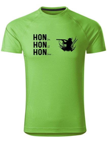 6918 panske funkcni tricko s potiskem hon